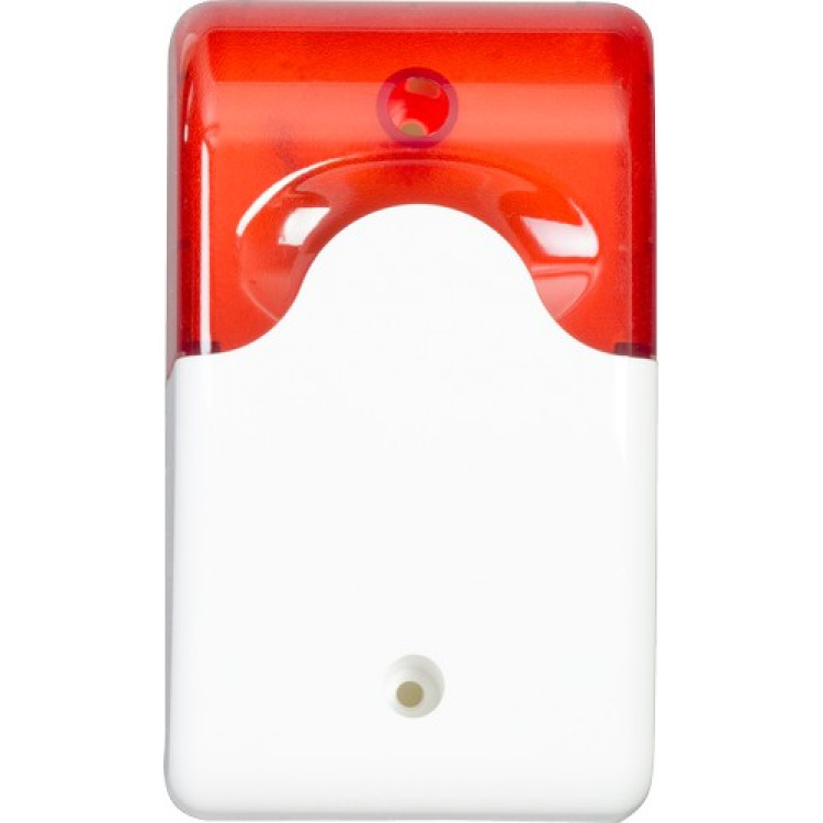 Alarma amplificada Sirena y Flash 120 dB para energizador Alarma amplificada Sirena y Flash 120 dB para energizador