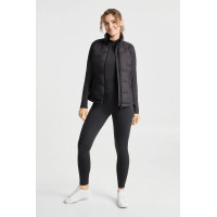 Chaleco acolchado calefactable Aloise para mujer Horze Cuerda beige Azul