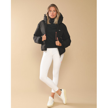 Chaqueta acolchada Royale GEM Equitación mujer Negro