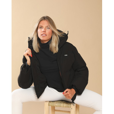 Chaqueta acolchada Royale GEM Equitación mujer Negro