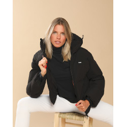 Chaqueta acolchada Royale GEM Equitación mujer Negro