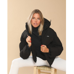Chaqueta acolchada Royale GEM Equitación mujer Negro