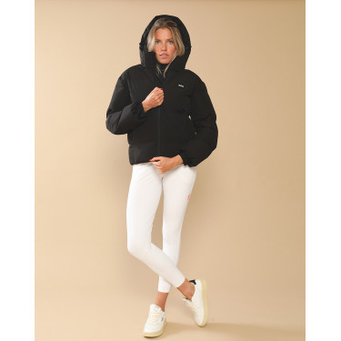Chaqueta acolchada Royale GEM Equitación mujer Negro