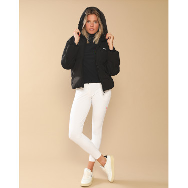 Chaqueta acolchada Royale GEM Equitación mujer Negro