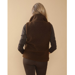 Chaqueta acolchada Charlie GEM Equitación Chocolate Marr&amp;amp;amp;oacute;n