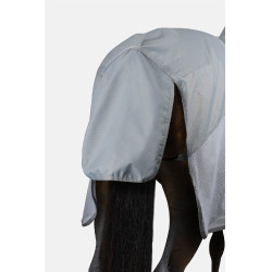 Manta de equitación impermeable antimoscas con cuello Horze Manta de equitación impermeable antimoscas con cuello Horze