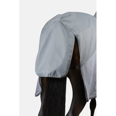 Manta de equitación impermeable antimoscas con cuello Horze Manta de equitación impermeable antimoscas con cuello Horze