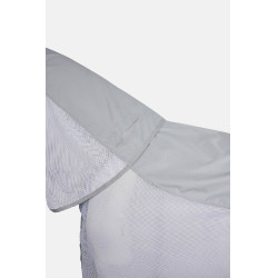 Manta de equitación impermeable antimoscas con cuello Horze Manta de equitación impermeable antimoscas con cuello Horze