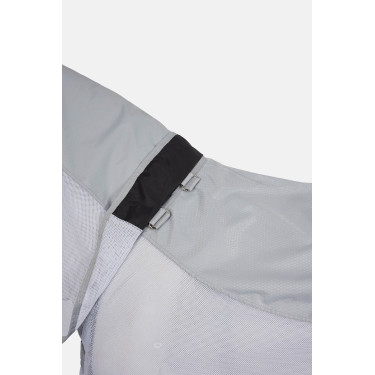 Manta de equitación impermeable antimoscas con cuello Horze Manta de equitación impermeable antimoscas con cuello Horze