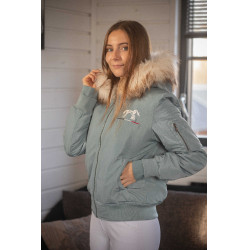 Cazadora Pénélope Lyon Verde claro
