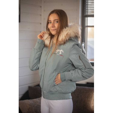 Cazadora Pénélope Lyon Verde claro