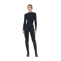 Polo técnica de mujer de entrenamiento con strass Equestro