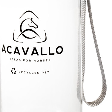 Botella de plástico reciclado Acavallo Botella de plástico reciclado Acavallo
