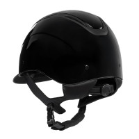 Casco Apocalypse unisex calota brillante homologación EN 1384-2023 Equestro Negro / oro rosa