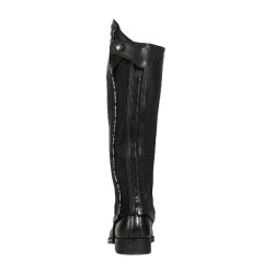 Polainas unisex de cuero con ribete en contraste New Equestro