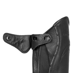 Polainas unisex de cuero con ribete en contraste New Equestro