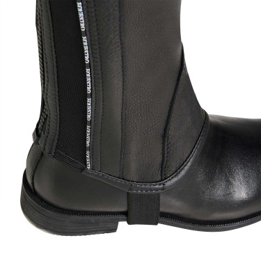 Polainas unisex de cuero con ribete en contraste New Equestro