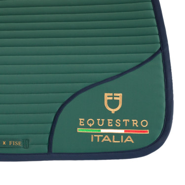 Manta de salto con logo bordado Equestro X Fise 100