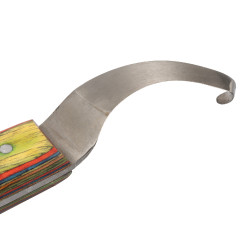Cuchillo para cascos con hoja de ojo Forget Pro
