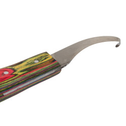 Cuchillo para cascos con hoja recta Forget Pro