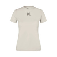Camiseta técnica para mujer KLLizette Kingsland Día lluvioso Gris