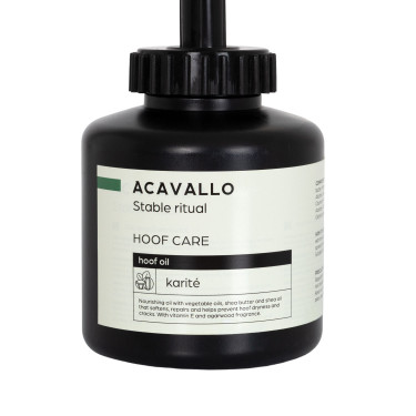 Aceite para cascos con karité 500 ml Acavallo