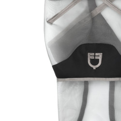 Máscara anti-moscas completa con logo Equestro