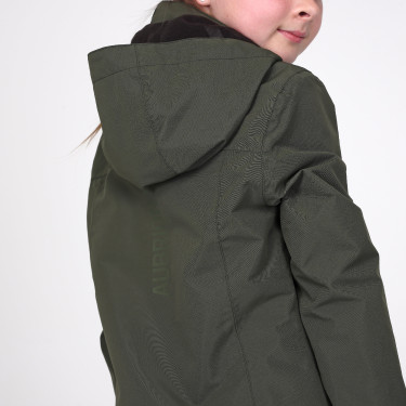 Aubrion React abrigo térmico impermeable joven jinete