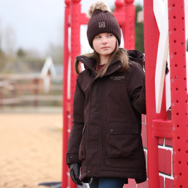 Abrigo invierno ecuestre juvenil Aubrion | Equi-Clic Abrigo invierno ecuestre juvenil Aubrion | Equi-Clic