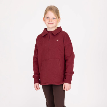 Sudadera ecuestre juvenil Aubrion 1/4 cremallera | Equi-Clic Sudadera ecuestre juvenil Aubrion 1/4 cremallera | Equi-Clic