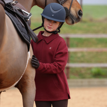 Sudadera ecuestre juvenil Aubrion 1/4 cremallera | Equi-Clic Sudadera ecuestre juvenil Aubrion 1/4 cremallera | Equi-Clic