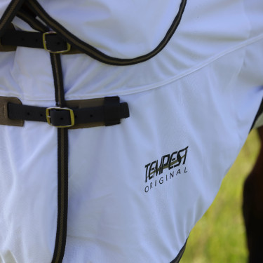 Manta antimoscas equitación con cuello Shires Tempest