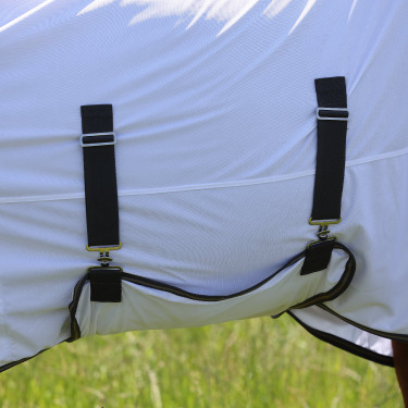 Manta antimoscas equitación con cuello Shires Tempest