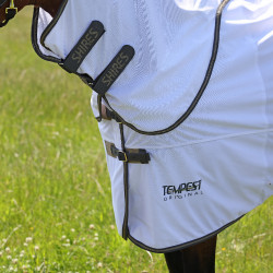Manta antimoscas equitación con cuello Shires Tempest