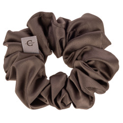 Covalliero Scrunchie OI26 Chocolate con leche Gris