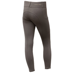 Legging ecuestre Covalliero AH26 mujer Chocolate con leche Gris