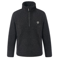 Sudadera de punto Teddy AH26 mujer Covalliero Negro