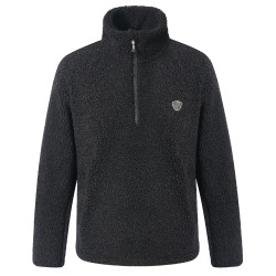 Sudadera de punto Teddy AH26 mujer Covalliero Negro