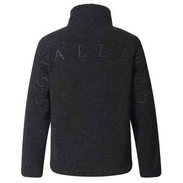 Sudadera de punto Teddy AH26 mujer Covalliero Negro