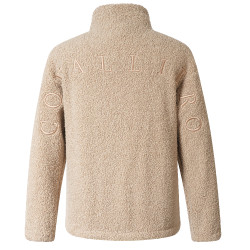 Sudadera de punto Teddy AH26 mujer Covalliero Beige Sudadera de punto Teddy AH26 mujer Covalliero Beige