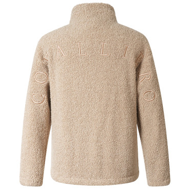 Sudadera de punto Teddy AH26 mujer Covalliero Beige Sudadera de punto Teddy AH26 mujer Covalliero Beige