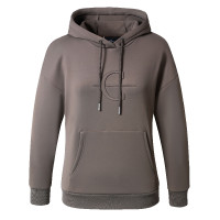 Sudadera Covalliero OI26 Mujer Chocolate con leche Gris