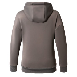 Sudadera Covalliero OI26 Mujer Chocolate con leche Gris