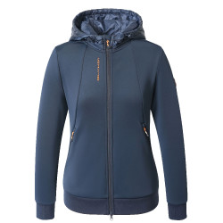 Covalliero Chaqueta con capucha AH26 Mujer Azul marino oscuro Covalliero Chaqueta con capucha AH26 Mujer Azul marino oscuro