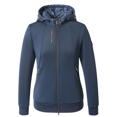 Covalliero Chaqueta con capucha AH26 Mujer Azul marino oscuro Covalliero Chaqueta con capucha AH26 Mujer Azul marino oscuro