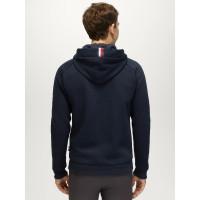 Chaqueta con cremallera Parker para hombre Tommy Hilfiger Equestrian Cielo del desierto Azul