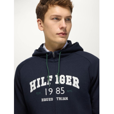 Chaqueta con cremallera Parker para hombre Tommy Hilfiger Equestrian Chaqueta con cremallera Parker para hombre Tommy Hilfiger Equestrian