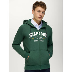 Chaqueta con cremallera Parker para hombre Tommy Hilfiger Equestrian Chaqueta con cremallera Parker para hombre Tommy Hilfiger Equestrian