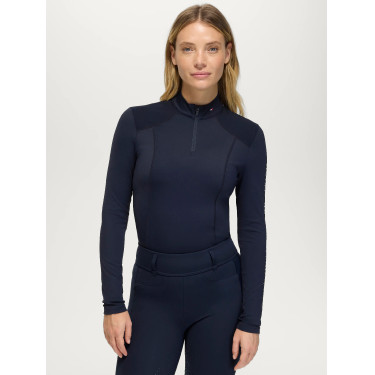 Capa base con cremallera 1/4 Echo para mujer Tommy Hilfiger Equestrian