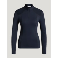Capa base con cremallera 1/4 Echo para mujer Tommy Hilfiger Equestrian